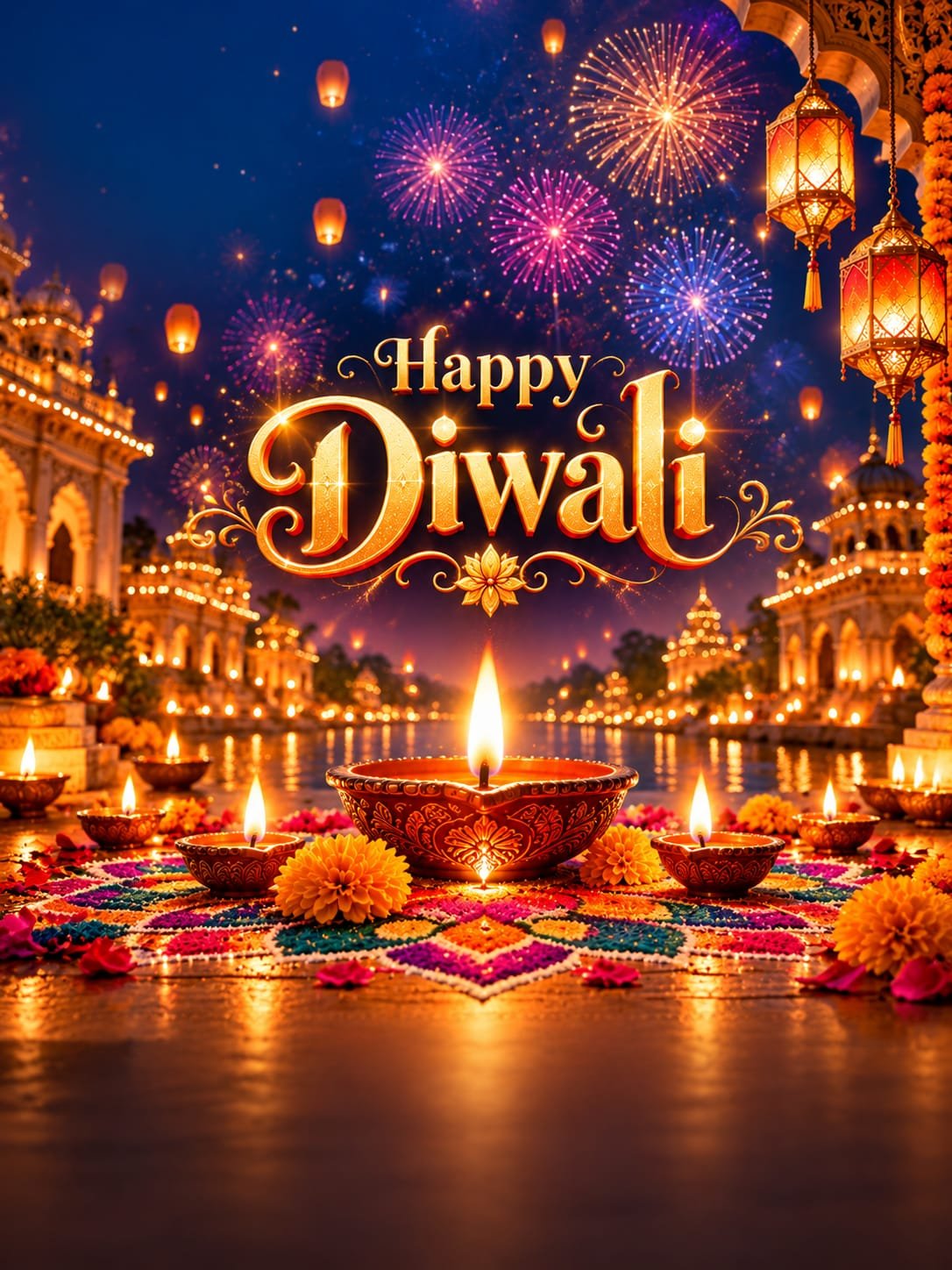 Diwali Special Wishes Banner – Happy Diwali