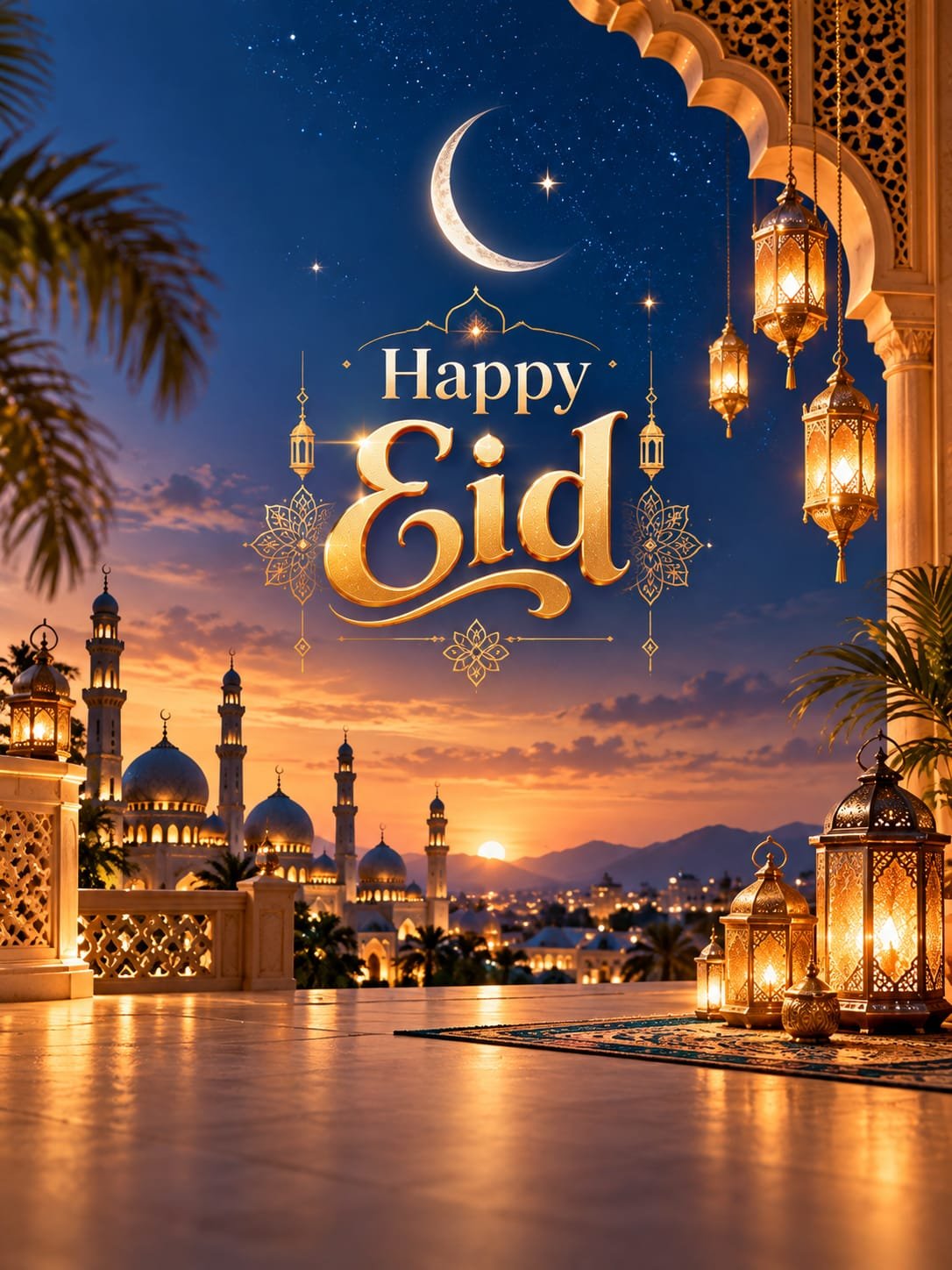 Eid Special Wishes Banner – Happy Eid